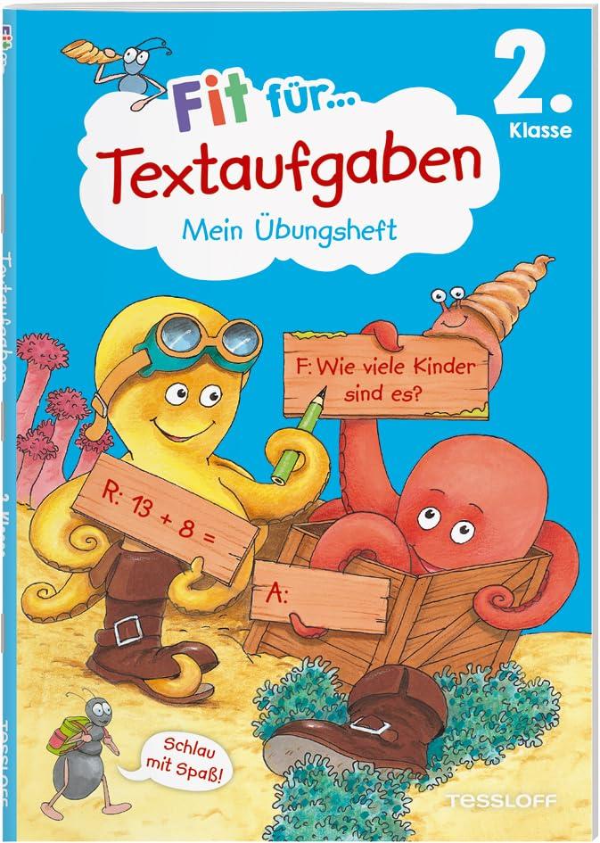 Fit für Textaufgaben 2. Klasse. Mein Übungsheft: Textaufgaben sicher lösen (Fit für die Schule Mein Übungsheft)