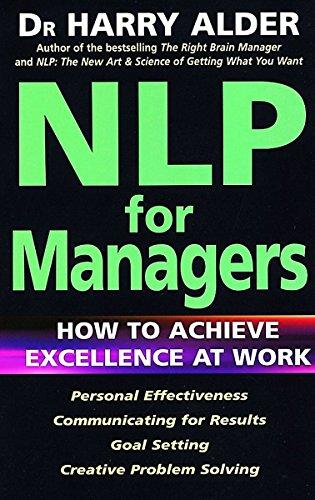 NLP For Managers: How to Achieve Excellence at Work