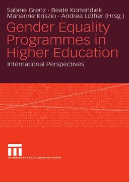 Gender Equality Programmes In Higher Education