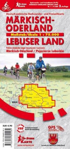 Märkisch-Oderland - Lebuser Land: Deutsch-polnische Radwander- und Freizeitkarte. 1:75000