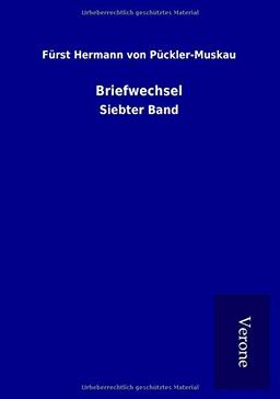 Briefwechsel: Siebter Band