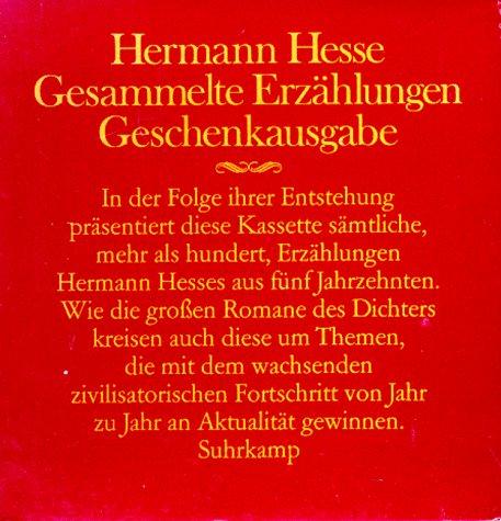 Gesammelte Erzählungen, 6 Bde., Geschenkausgabe