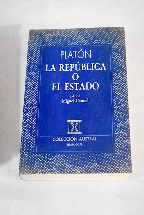 Republica y el estado (Nuevo Austral)