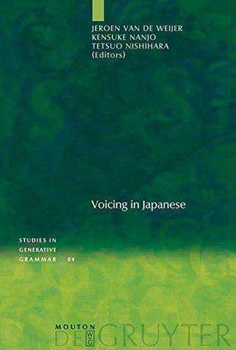 Voicing in Japanese (Studies in Generative Grammar [SGG], Band 84)