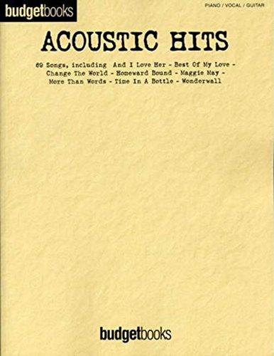 Acoustic Hits, Songbook (Pvg)