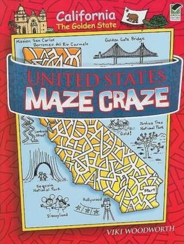 US MAZE CRAZE GREEN/E (Dover Children's Activity Books)