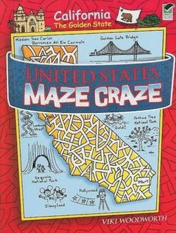 US MAZE CRAZE GREEN/E (Dover Children's Activity Books)