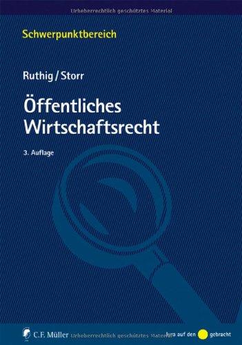 Öffentliches Wirtschaftsrecht (Schwerpunktbereich)