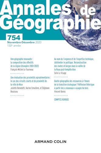 Annales de géographie, n° 753. Recherches sur projet et pratiques des chercheur.e.s en géographie