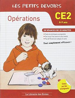 Opérations CE2, 8-9 ans : 28 séances de 20 minutes