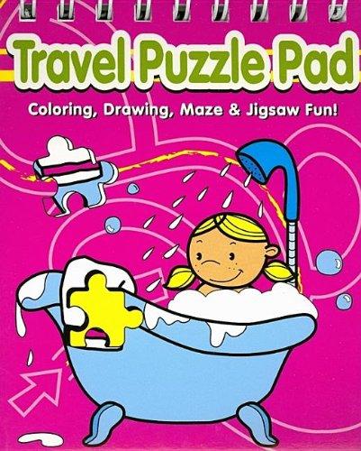 Travel Puzzle Pad: Pink