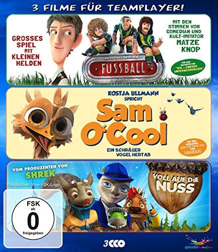 Teamplayer-Box (Fußball,Sam O'Cool, Voll auf die Nuss) [Blu-ray]