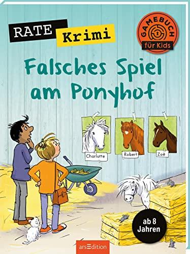 Rate-Krimi – Falsches Spiel am Ponyhof: Ab 8 Jahren | Spannendes Rätselheft für Krimi-Fans