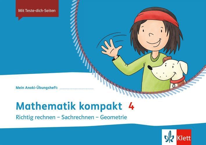 Mathematik kompakt 4: Übungsheft Klasse 4 (Mein Anoki-Übungsheft)