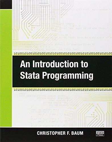 An Introduction to Stata Programming