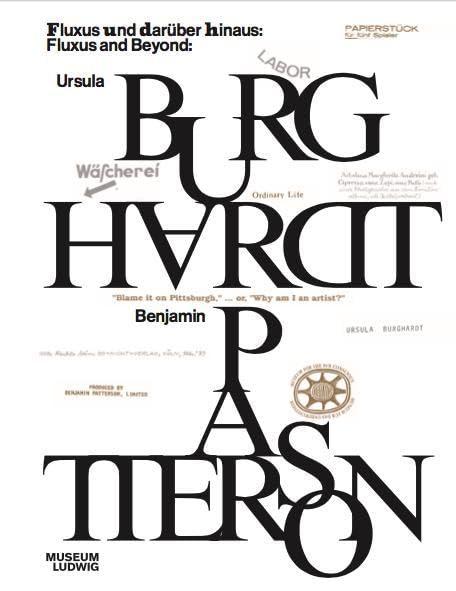 Fluxus und darüber hinaus: Ursula Burghardt, Benjamin Patterson: Museum Ludwig, Köln