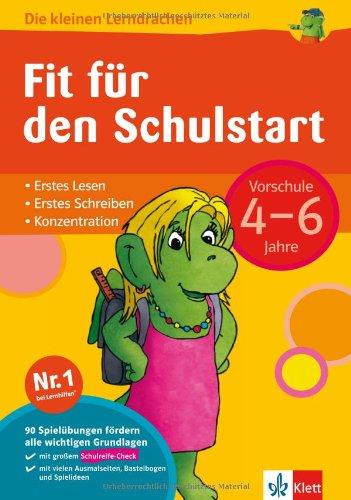 Die kleinen Lerndrachen: Fit für den Schulstart. Erstes Lesen - erstes Schreiben - Konzentration: 90 Spielübungen fördern alle wichtigen Grundlagen. Vorschule 4 - 6 Jahre