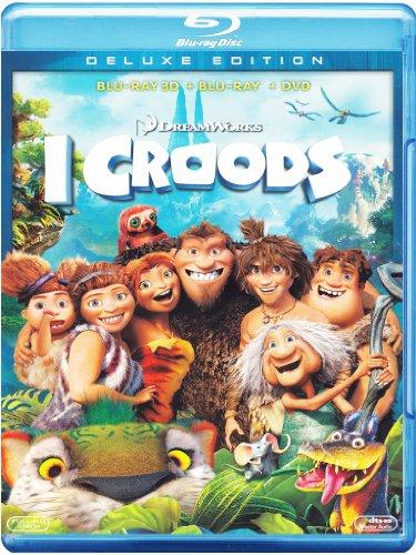 I Croods (2D+3D+DVD) [Blu-ray] [IT Import]