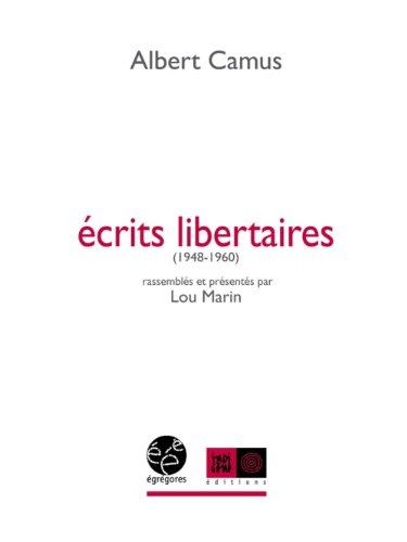 Ecrits libertaires : 1948-1960