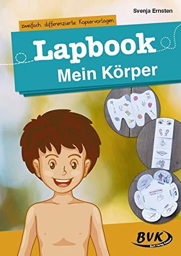 Lapbook Mein Körper: zweifach differenzierte Kopiervorlagen