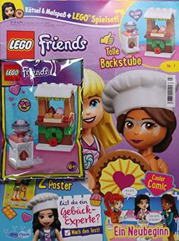 LEGO Friends Magazin 7/2022 "Extra: Backstube"