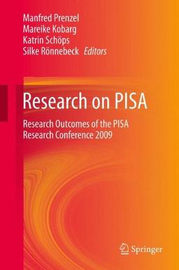 Research on PISA: Research Outcomes of the PISA Research Conference 2009