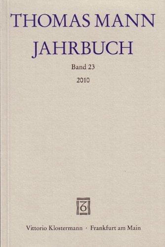 Thomas Mann Jahrbuch: 2010: 23