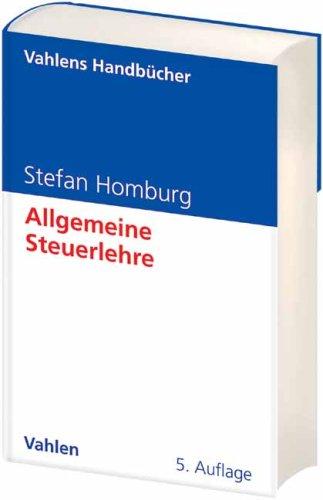 Allgemeine Steuerlehre