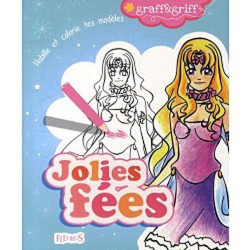 Jolies fées : habille et colorie tes modèles