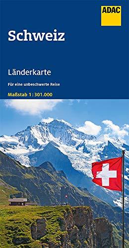 ADAC LänderKarte Schweiz 1:301 000 (ADAC Länderkarten)