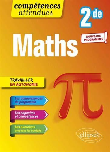 Maths, 2de : nouveaux programmes