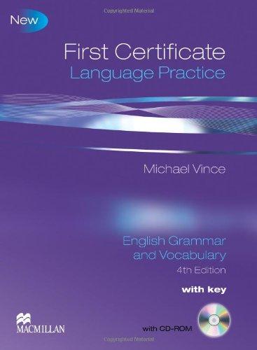 FIRST CERTIFICATE LANG.PRACTICE+KEY NE: Student Book Pack with Key (Language Practice)