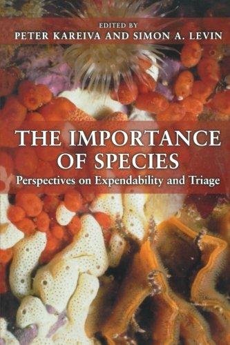 The Importance of Species: Perspectives on Expendability and Triage