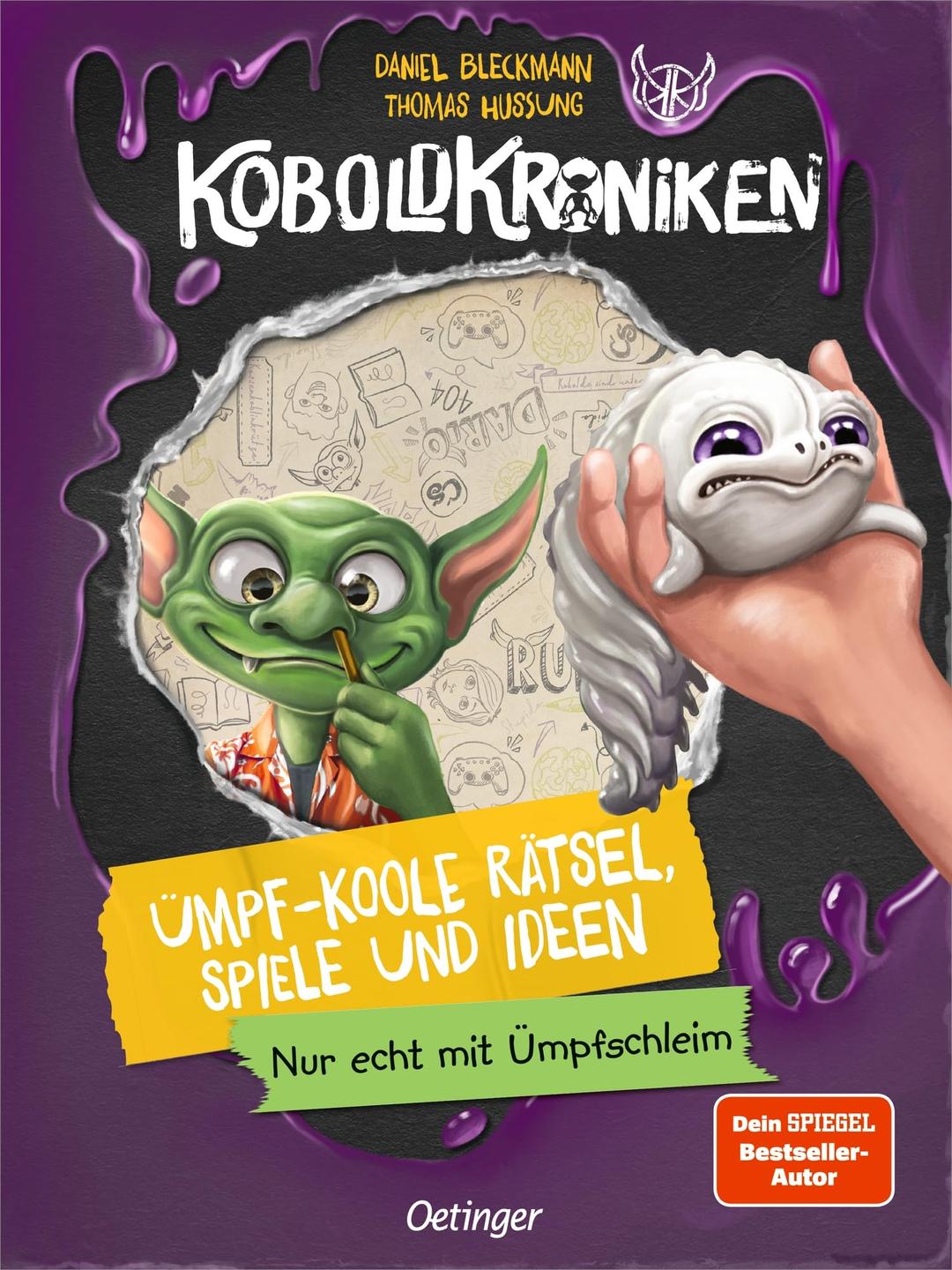 KoboldKroniken. Ümpf-koole Rätsel, Spiele und Ideen: Nur echt mit Ümpf-Schleim. Das zweite Beschäftigungsbuch mit coolen Stickern und noch mehr ... aus der Koboldwelt für Kinder ab 9 Jahren