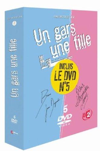 Coffret intégrale un gars une fille : un gars une fille, vol. 1 a 5 [FR IMPORT]