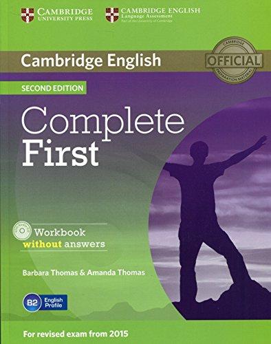 Complete First Workbook without Answers with Audio CD 2nd Edition