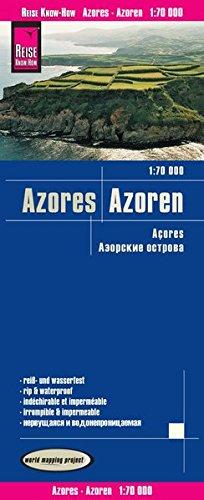 Reise Know-How Landkarte Azoren (1:70.000): world mapping project