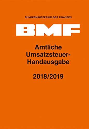 Amtliche Umsatzsteuer-Handausgabe 2018/2019