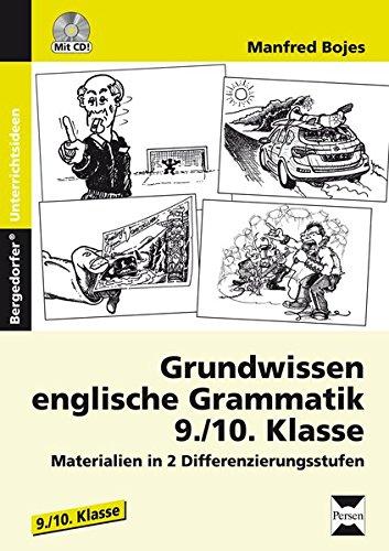 Grundwissen englische Grammatik - 9./10. Klasse: Materialien in 2 Differenzierungsstufen