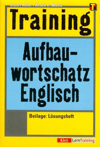 Training, Aufbauwortschatz Englisch