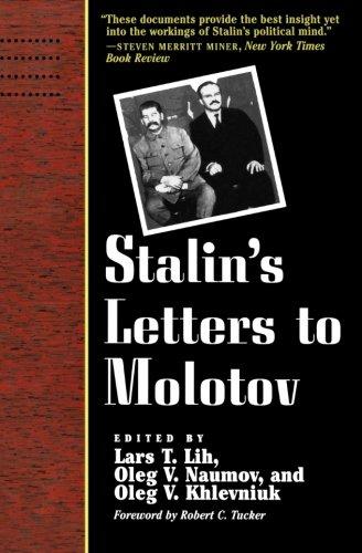 Stalin's Letters to Molotov: 1925-1936 (Annals of Communism Series)