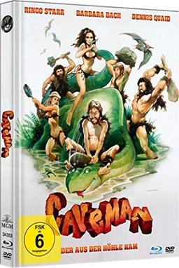 Caveman - Der aus der Höhle kam - Limited Mediabook-Edition (Blu-ray+DVD plus Booklet/HD neu abgetastet)