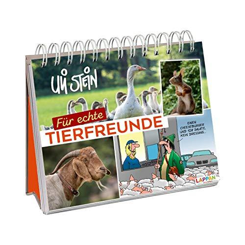 Für echte Tierfreunde: Aufstellbuch mit Tier-Cartoons, Fotos und Texten von Uli Stein