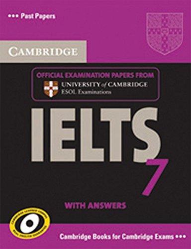 Cambridge IELTS 7: Self-study Pack