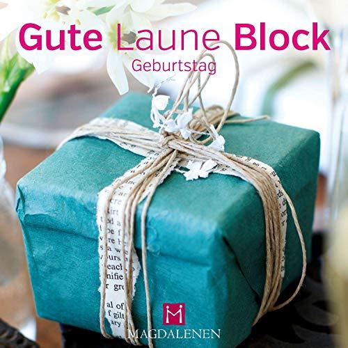 Gute Laune Block Geburtstag