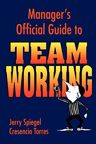 Managers Official Guide Team Working