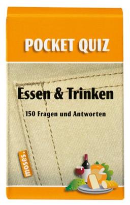 Pocket Quiz Essen & Trinken: 150 Fragen und Antworten