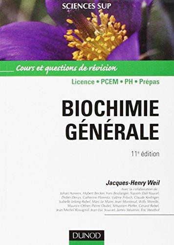 Biochimie générale : cours et questions de révision : licence, PCEM, PCEP, prépas