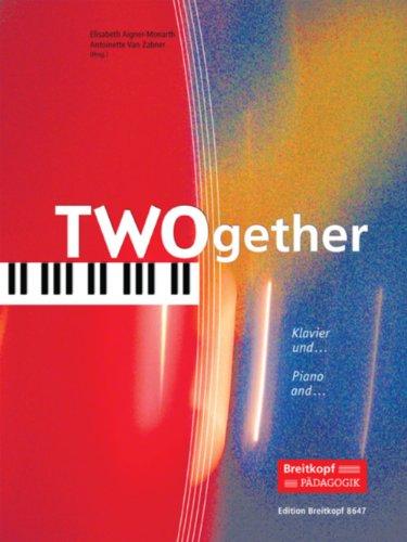 TWOgether - Klavier und ... für Violine(Cello/Flöte/Bassflöte/Klarinette/Alt-Sax/Trompete) und Klavier - 14 Duos (EB 8647)