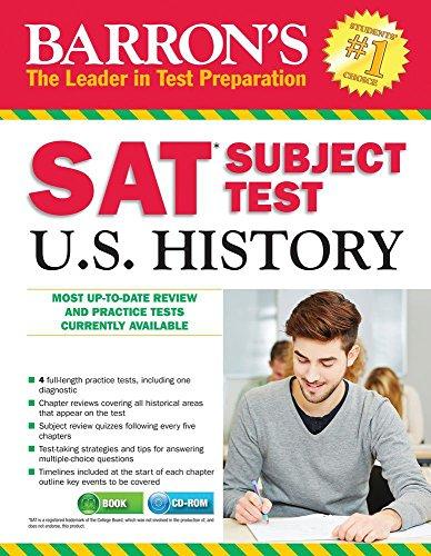 Barron's SAT Subject Test: U.S. History